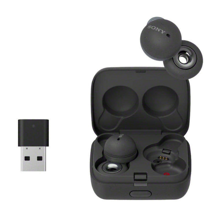 Sony LinkBuds UC Truly Wireless Earbuds for Microsoft Teams (Dark Gray) (Open Box)