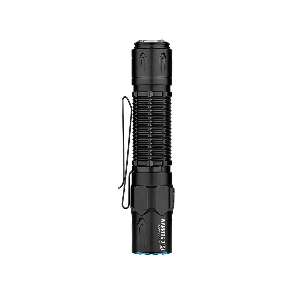 Olight Warrior 3S 2300-Lumen Rechargeable Tactical Flashlight (Black) (Open Box)