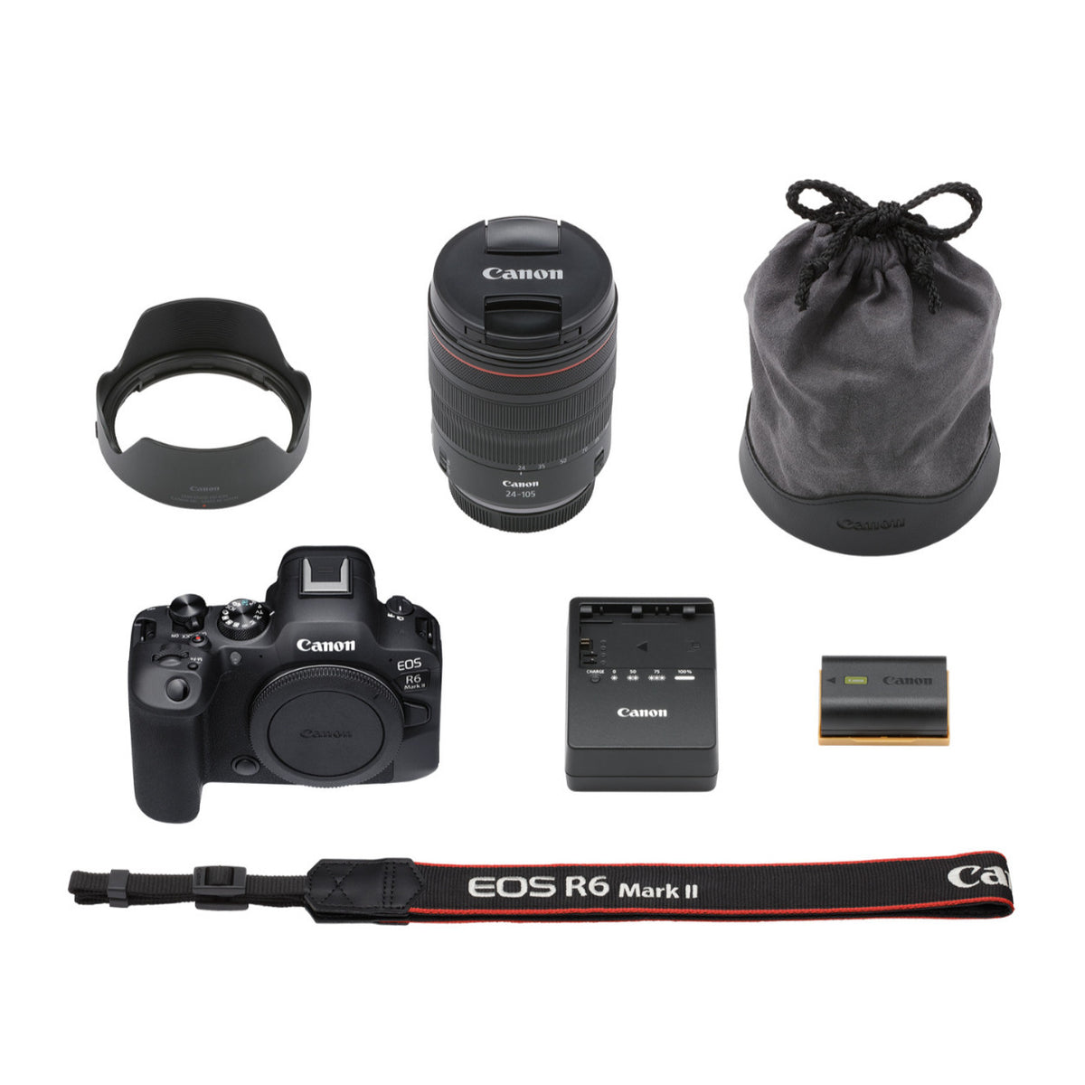 Canon EOS R6 Mark II Mirrorless Camera with 24-105mm f/4 L IS USM Lens