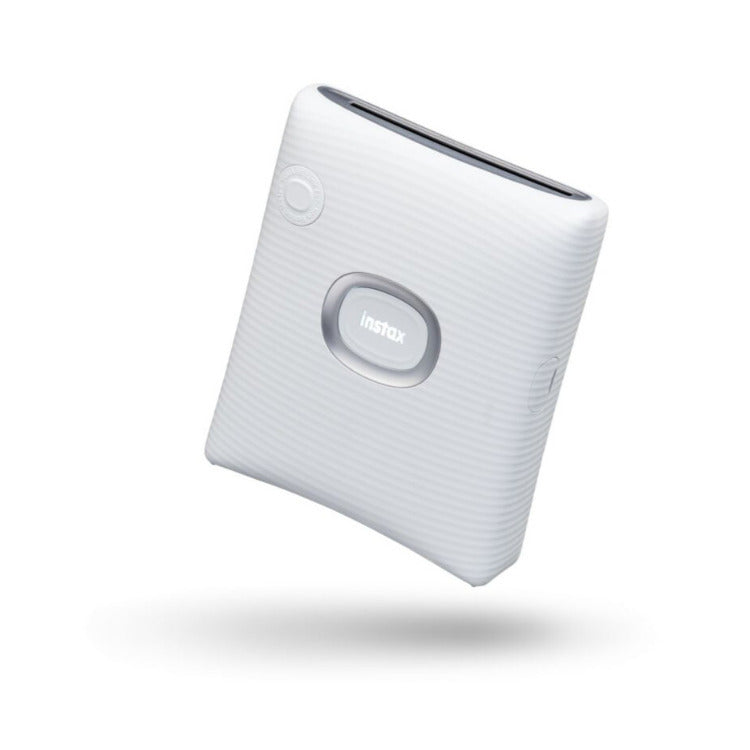 Fujifilm INSTAX Square Link Instant Printer (White) w/Instax Film Kit Bundle