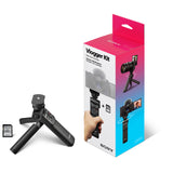 Sony ZV-1F Vlog Camera (White) with Vlogger Shotgun Microphone and Vlogger Accessory Kit bundle