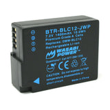 Wasabi Power Battery with Premium Grade A Cells for Panasonic DMW-BLC12 Battery
