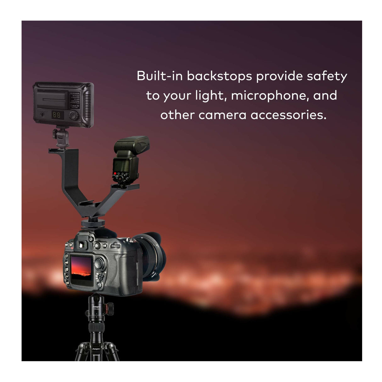 Koah 4.1-inch Triple Shoe Bracket