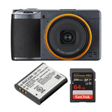 Ricoh GR III Street Edition Digital Camera with Spare Battery and 64GB SD Card