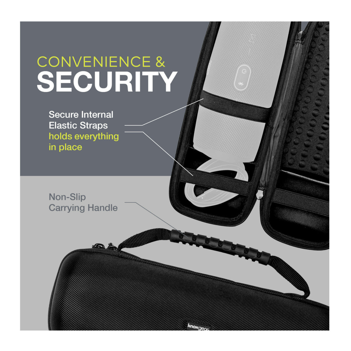 Knox Gear Hard Travel and Storage Case