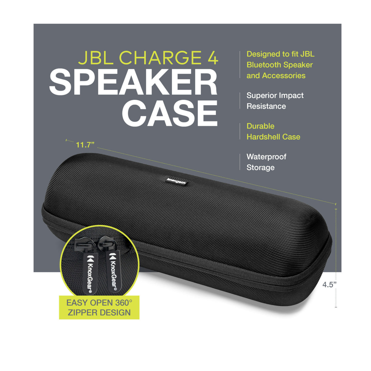 Knox Gear Hard Travel and Storage Case