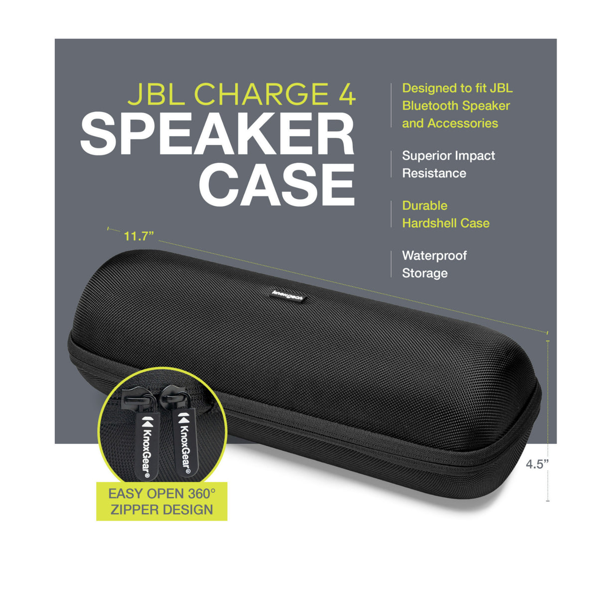 Knox Gear Hard Travel and Storage Case