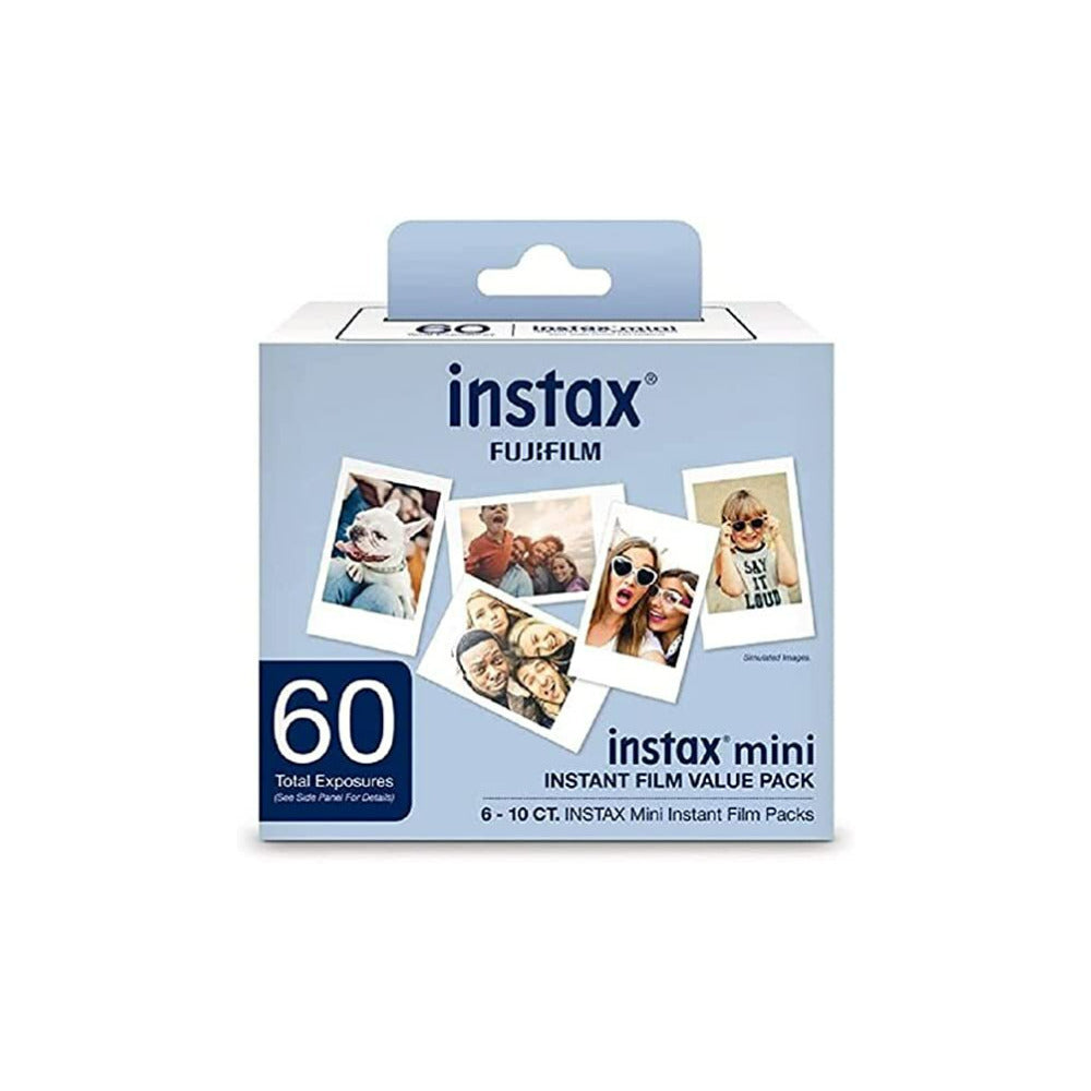 Fujifilm Mini Film Value Pack for instax Mini Cameras (60 Exposures)
