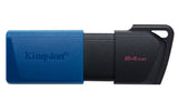 Kingston DataTraveler Exodia M 64GB USB 3.2 Flash Drive (50-pack) with USB-C adapter