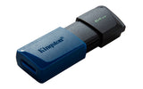 Kingston DataTraveler Exodia M 64GB USB 3.2 Flash Drive (50-pack) with USB-C adapter