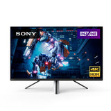 Sony 27-Inch INZONE M9 4K HDR 144Hz Gaming Monitor (SDM-U27M90) with H3 Wired Gaming Headset