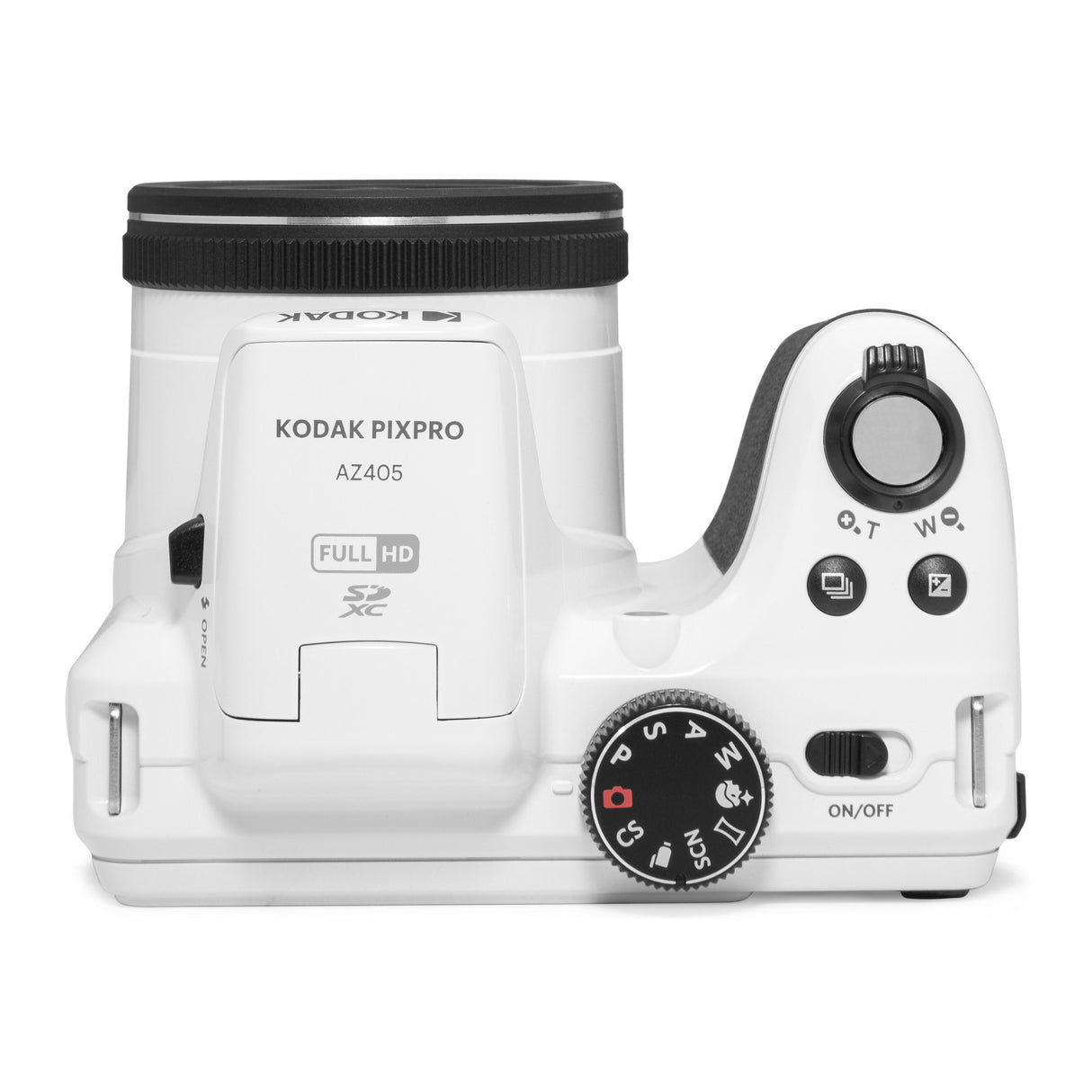 Kodak PIXPRO AZ405 16MP Astro Zoom Digital Camera with 40x Zoom and 3-Inch LCD Display (White)