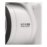 Kodak PIXPRO AZ405 16MP Astro Zoom Digital Camera with 40x Zoom and 3-Inch LCD Display (White)