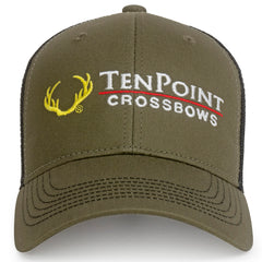 TenPoint Embroidered Mesh Hat (Olive)