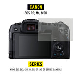 Koah LCD Ultra Armor Screen Protector for EOS RP, M6, M50, M100, SL2, SL3, G1 X III, G5, G7 and G9