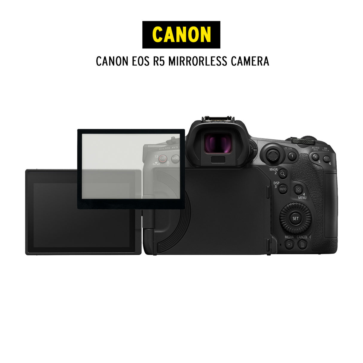 Koah LCD Ultra Armor Screen Protector for Canon EOS R5 Mirrorless Camera