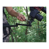 Muddy Basic Camera Arm with 360-Degree Head Adjust (Black) for Precision Game Cam Positioning