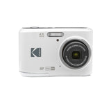 Kodak PIXPRO FZ45 Friendly Zoom Digital Camera (White) with Deluxe Accessory Bundle