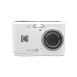 Kodak PIXPRO FZ45 Friendly Zoom Digital Camera (White) with Deluxe Accessory Bundle