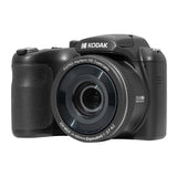 Kodak PIXPRO AZ255 Astro Zoom 16MP Digital Camera (Black) with 64GB SD Card, Batteries Bundle