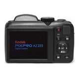 Kodak PIXPRO AZ255 Astro Zoom 16MP Digital Camera (Black) with 64GB Memory Card and Accessory Bundle