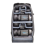 Westcott FJ400 Strobe 2-Light Backpack Kit with FJ-X3S Wireless Trigger with Backdrop Boards Bundle