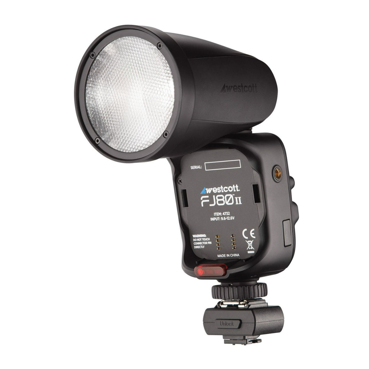 Westcott FJ80 II M Universal Touchscreen 80Ws Speedlight with Battery and Backdrop Boards Bundle