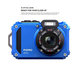 Kodak PIXPRO WPZ2 Rugged Waterproof 16MP Digital Camera with 4x Optical Zoom (Blue)