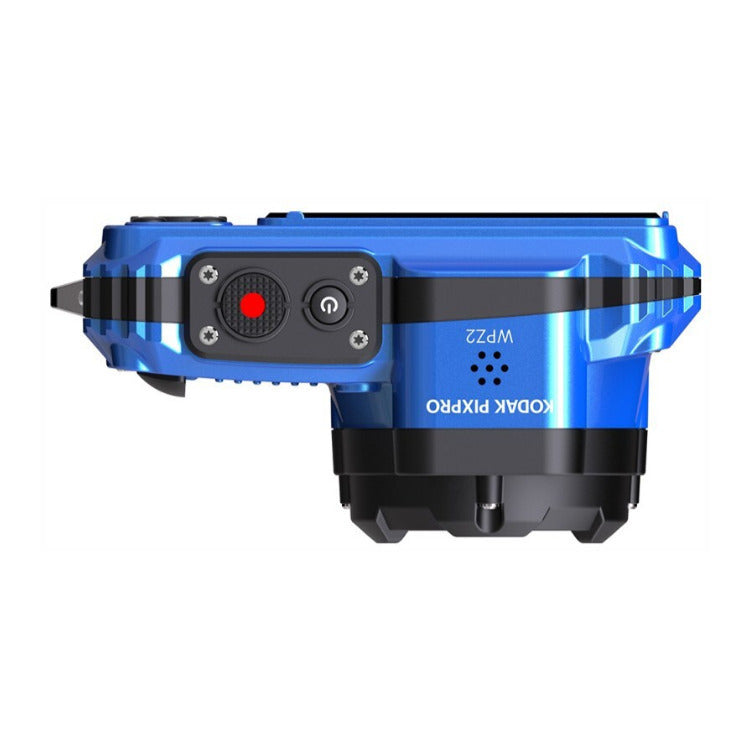 Kodak PIXPRO WPZ2 Rugged Waterproof 16MP Digital Camera with 4x Optical Zoom (Blue) Bundle