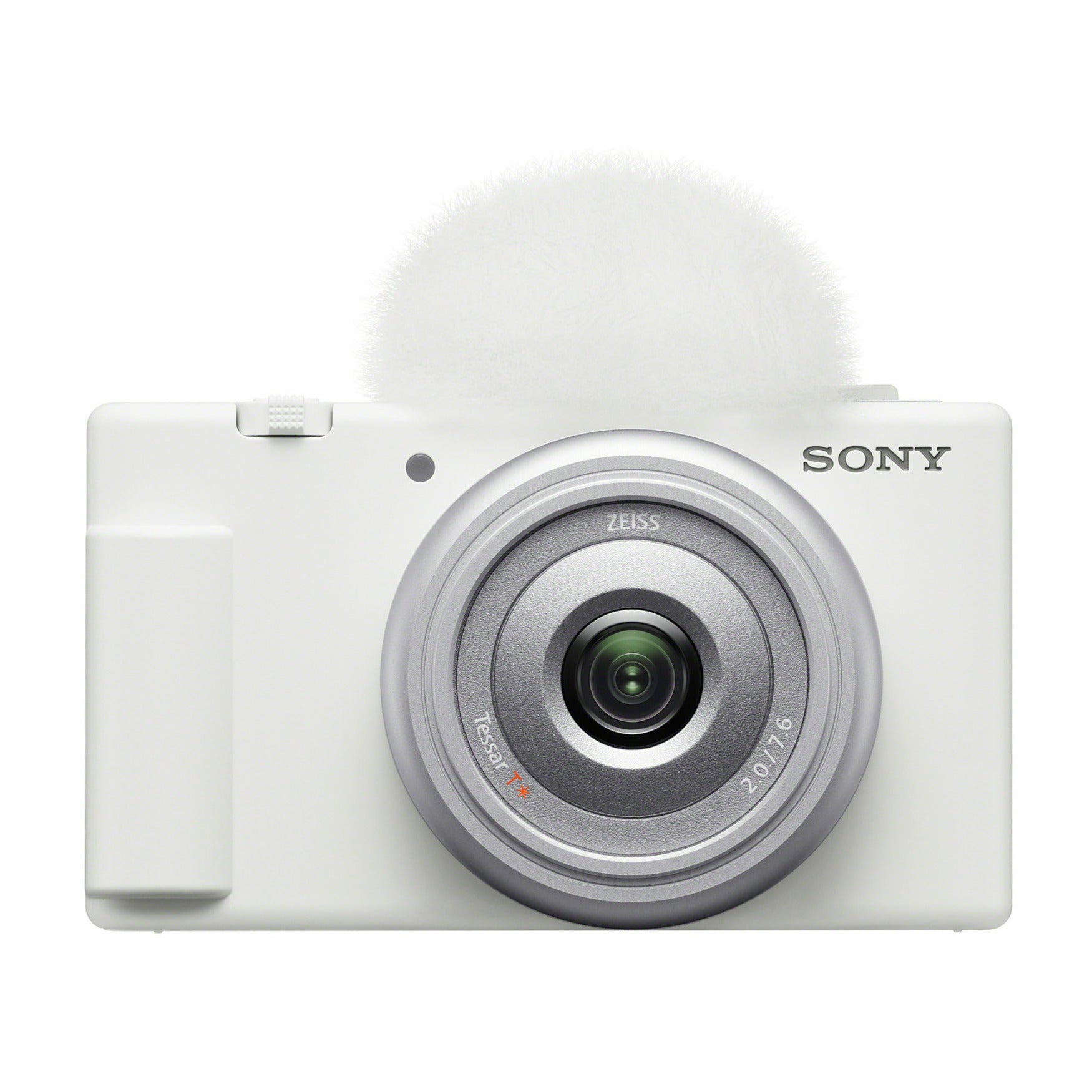 Sony ZV-1F Vlog Camera for Content Creators and Vloggers (White