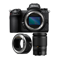Nikon Z 6II Full-Frame Mirrorless Camera Bundle with NIKKOR Z 24-200mm Lens and Adapter