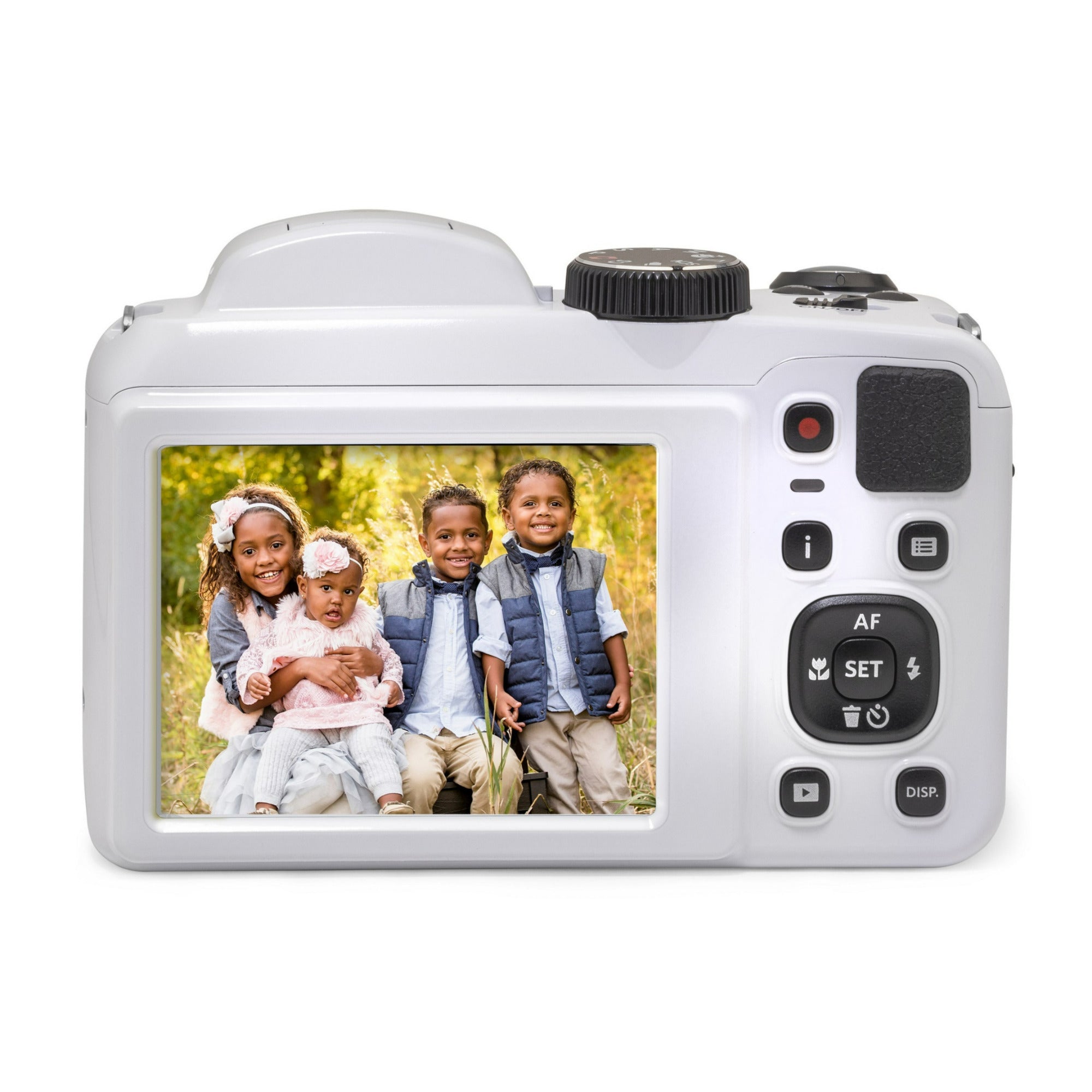 Kodak PIXPRO AZ255 Astro Zoom 16MP Digital Camera (White) with