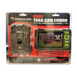 Stealth Cam QS22 22MP Trail Camera with HMW Trail Cam Viewer with Memory Card and Card Reader