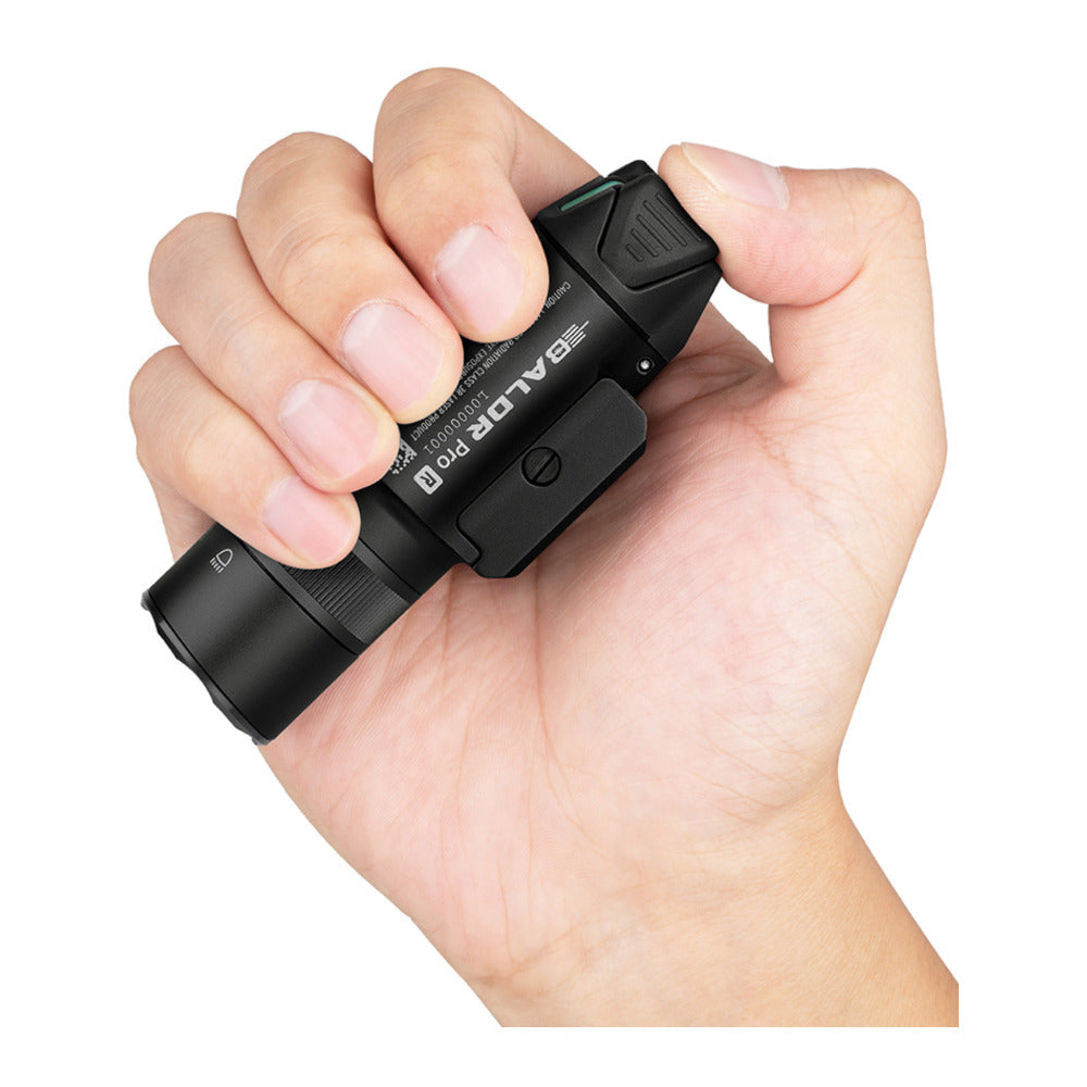 Olight Baldr Pro R Rechargeable LED Weaponlight (Black, 1350 Max Lumens) (Open Box)