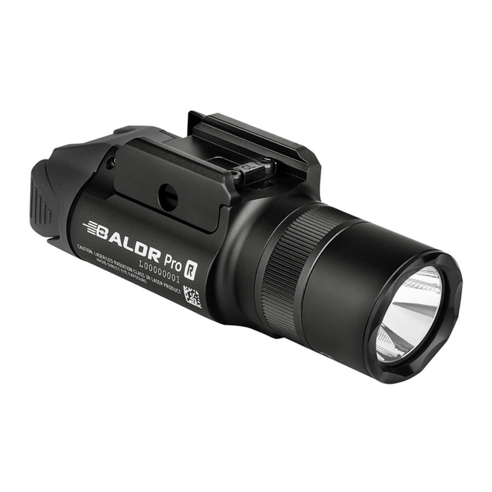 Olight Baldr Pro R Rechargeable LED Weaponlight (Black, 1350 Max Lumens) (Open Box)