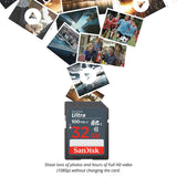 SanDisk 32GB Ultra SDHC UHS-I Memory Card (10-Pack) with USB Card Reader Bundle
