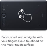 Wacom PTH860 Intuos Pro Creative Pen Tablet (Black, Large)