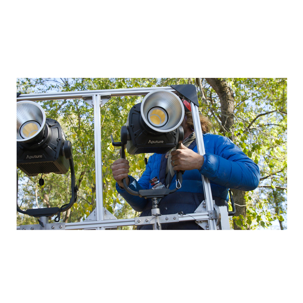 Aputure LS 1200 Four Light Bracket