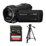 Panasonic HC-V770 Full HD Camcorder with 64GB SD Card and 57-Inch Tripod