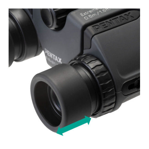 Pentax Papilio II 8.5x21 Porro Prism Binoculars with Harness and Lens Pen