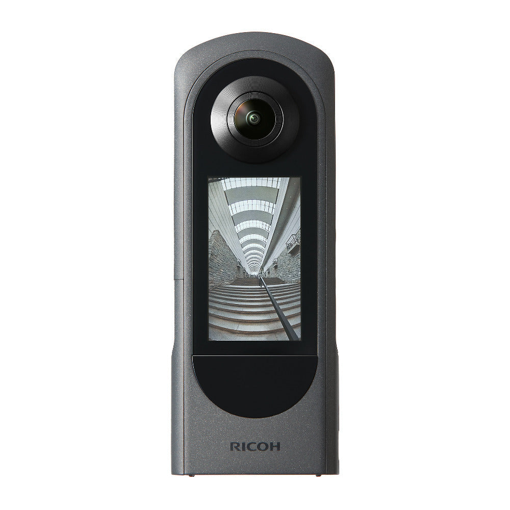 Ricoh THETA X 360-Degree Camera with 5 TB Portable Hard Drive, Gadget Bag with Accessory Kit