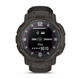 Garmin Instinct® Crossover Solar Standard Edition Hybrid Smartwatch (Graphite)