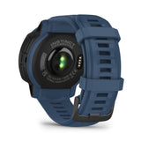 Garmin Instinct Crossover Solar Standard Edition Hybrid Smartwatch (Tidal Blue)