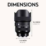 Sigma 14-24mm f/2.8 DG DN Art Lens for Sony E-Mount with 1TB Hard Drive and 64GB SD Card Bundle