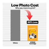 Kodak Mini Shot 3 Retro 3x3 Wireless Instant 2-In-1 Camera and Portable Photo Printer (White)