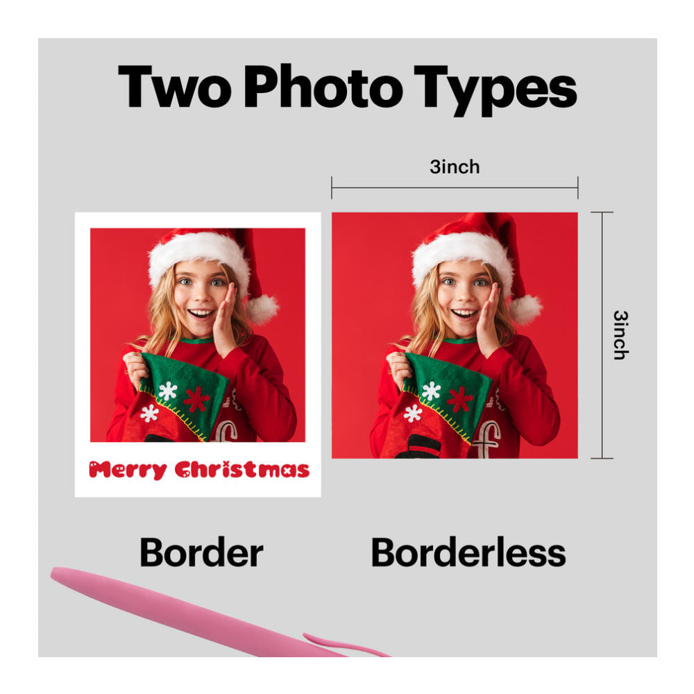 Kodak Mini Shot 3 Retro 3x3 Wireless Instant 2-In-1 Camera and Portable Photo Printer (White)