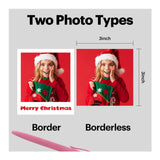 Kodak Mini Shot 3 Retro 3x3 Wireless Instant 2-In-1 Camera and Portable Photo Printer (White)