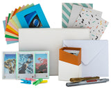 Fujifilm INSTAX Square Link Instant Printer (Green) With Film Kit and Twin Pack