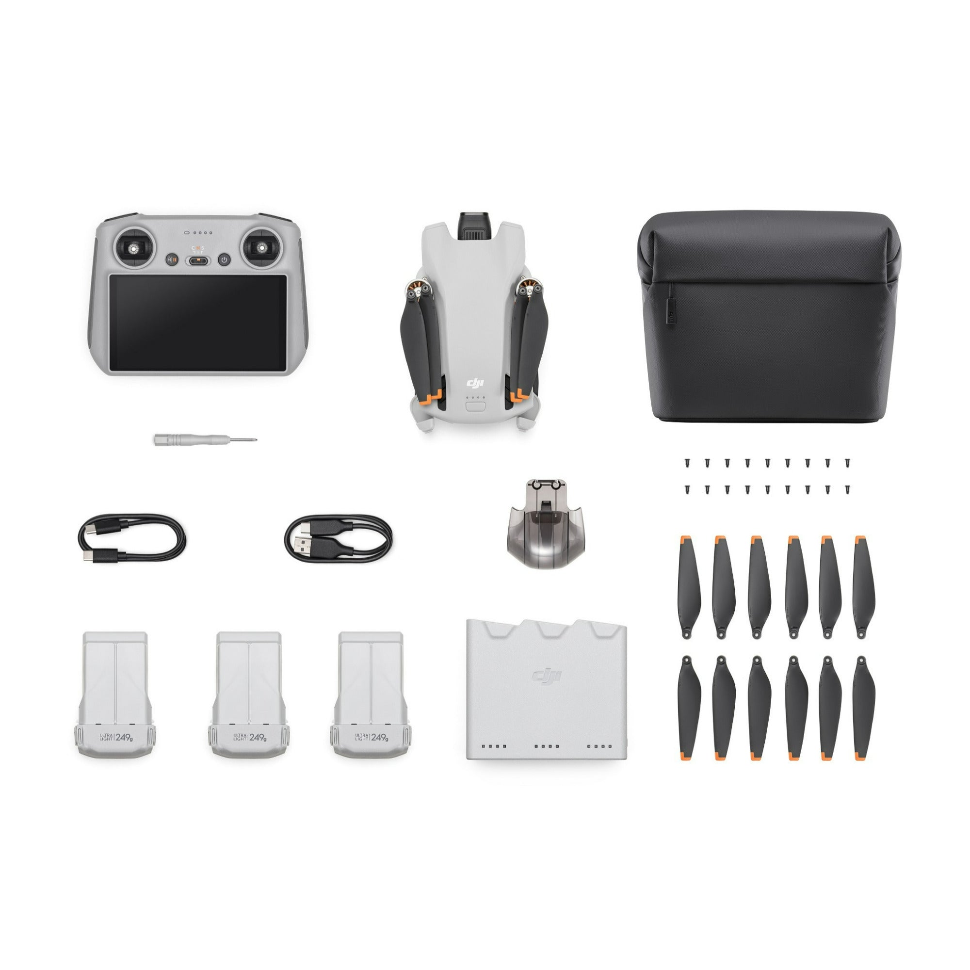 DJI Mini 3 Camera Drone with DJI RC Remote Controller (Fly More
