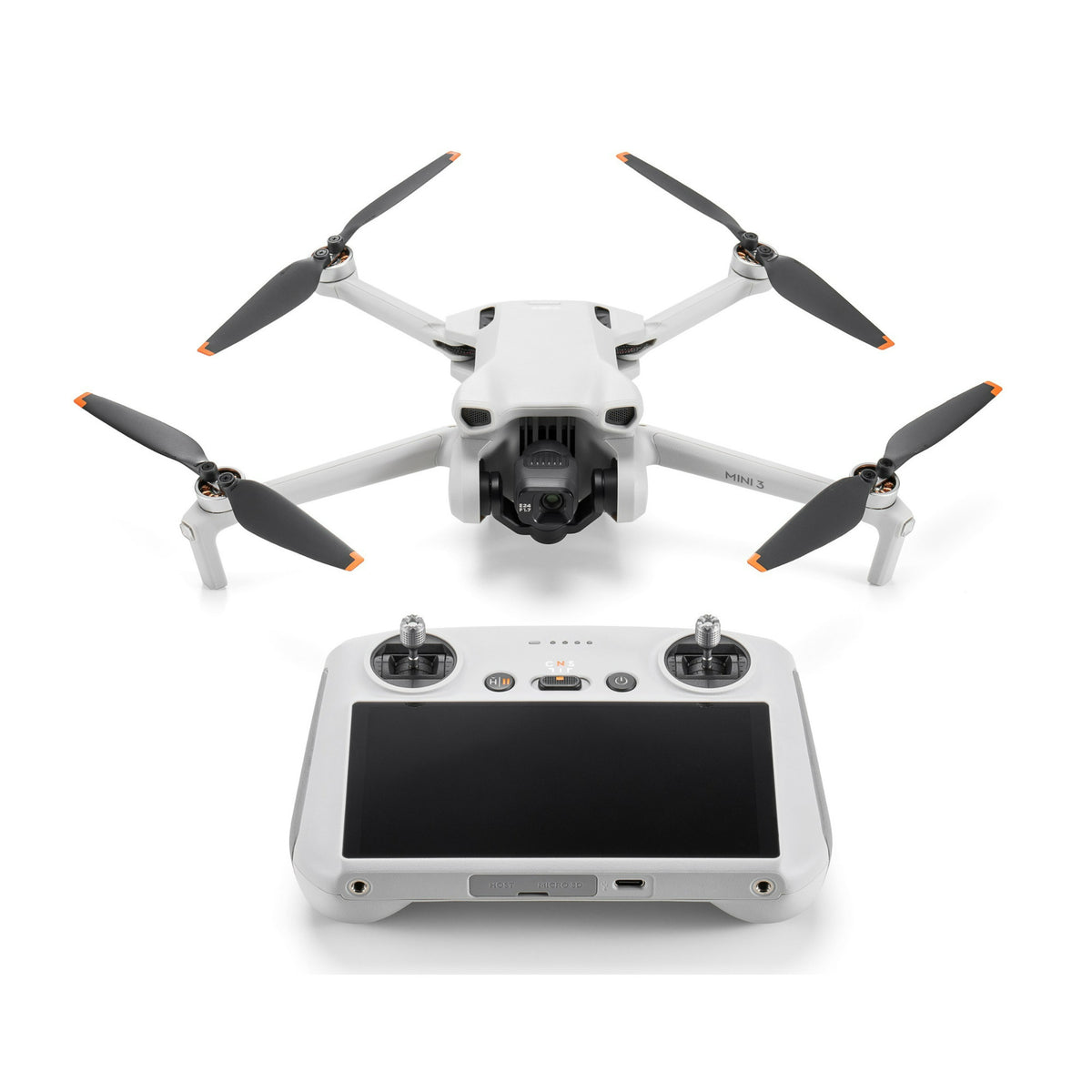 DJI Mini 3 Camera Drone with DJI RC Remote Controller (Fly More Combo) (Open Box)